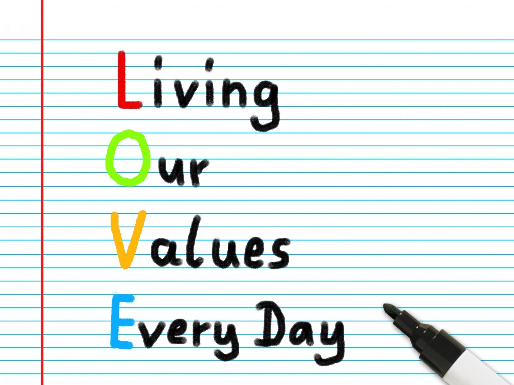 living_our_values_everyday